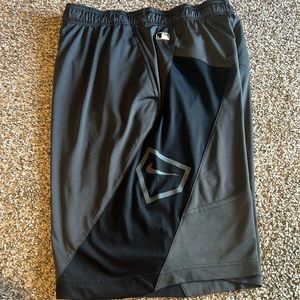 Nike baseball grey shorts size L